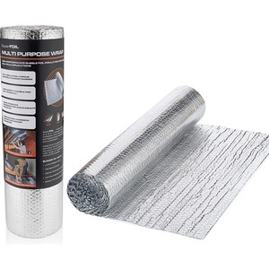 Foil Bubble Wrap Insulation Roll - Silver by SuperFOIL