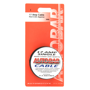 17 Amp Cable - Red by Autobar