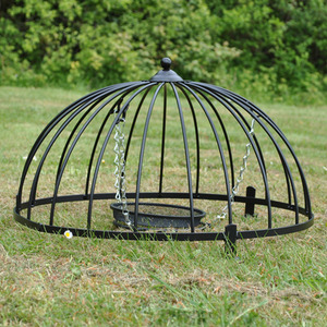 Ground Bird Feeder Haven Cage - Black / 3kg by Selections