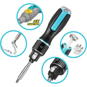 37 Piece DuraTech Double Drive Stubby Screwdriver Set by DuraTech