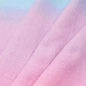 Ombre Beach Towel Microfibre - Blue by OHS