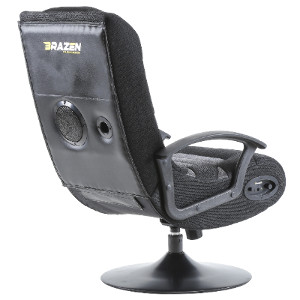 BraZen Pride 2.1 Bluetooth Surround Sound Gaming Chair - Grey by BraZen