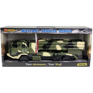 Military Missile Transport Army Truck With Shooting Missiles New Edition - Camouflage / Long Range Missile by Big Daddy