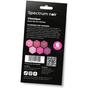 Spectrum Noir Classique 6 Pack - Exotic Pinks by Spectrum Noir