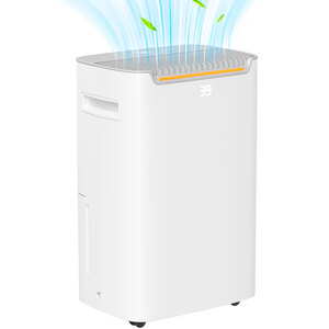 HOMCOM 20LDay Dehumidifier with 2.5L Water Tank - White by HOMCOM