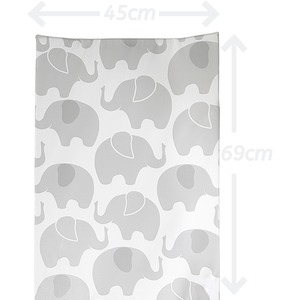 Anti-Roll Wedge Baby Changing Mat - Elephant Love / Elephant Love by Babycurls