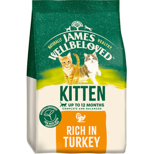 James Wellbeloved Turkey Kitten Food 1.5kg by James Wellbeloved