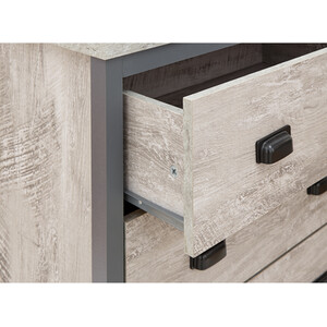 Boston 3 Piece Bedroom Set - Grey