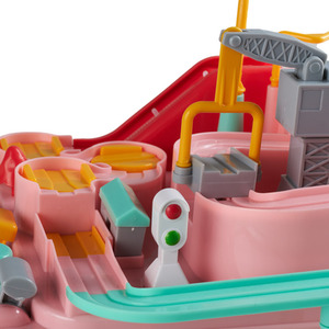 Kidkid Car Adventure Toy Set - Pink by Kidkid