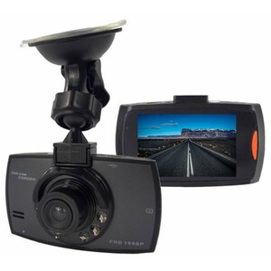 HD Car Dash Camera with SD Card - Black
