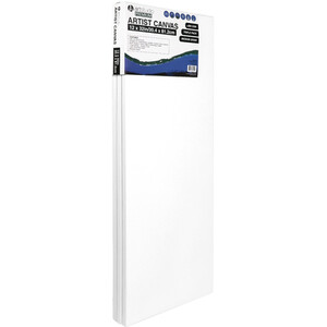 Pack of Three Art Studio Premium Artists Canvases - 30.4x81.2cm by Art Studio