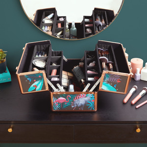 Make Up Case Cosmetic Organiser - Black by Beautify