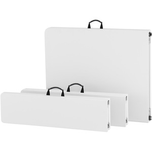 Dining Table And Bench Set - White by tectake