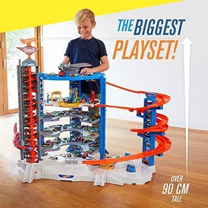 Hot Wheels Super Ultimate Garage Play Set FML03 - Multi-Coloured by Hot Wheels