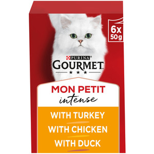 Pack of 6 Purina Gourmet Mon Petit Cat Food - Poultry by Purina Gourmet