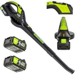 MYLEK Cordless Leaf Blower and Hedge Trimmer - Black by Mylek