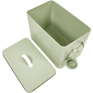 Bird Food Storage Tin - Sage