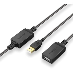Ugreen USB 2.0 Active Extension Cable - Black by UGREEN
