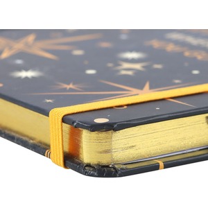 Leave A Little Sparkle Notebook with Citrine Pen - A5 by Kingsbury Gifts