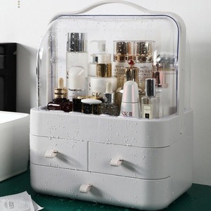 Makeup Storage Box Beauty Vanity Case - White