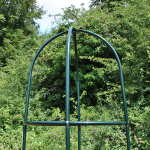 Metal Garden Obelisks - Green / 4 by Selections
