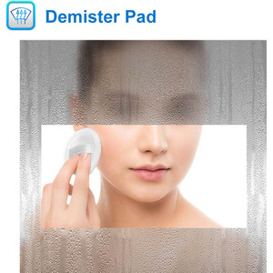 LED Bathroom Mirror with Magnifier and Digital Display by AicaBathroom