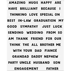 Stamp and Die All Occasions Sentiments - Multi by Crafters Companion