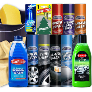 Complete Car Wash Cleaning Kit - Black by shop4allsorts