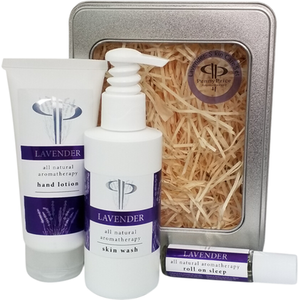 Lavender Skin Care Set - White by Penny Price Aromatherapy