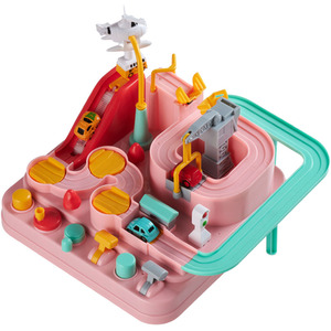 Car Race Tracks Toy Set by Livingandhome