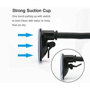 Universal 360 degree Rotating Car Phone Holder - Black