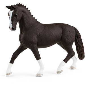 SCHLEICH Horse Club Hannoverian Mare Toy Figure - Black by SCHLEICH