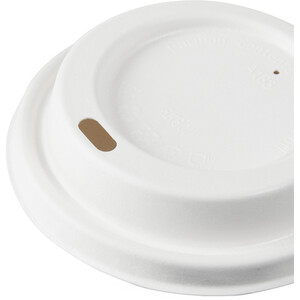 Pack of 8 My Kitchen Cups and Lids - Black