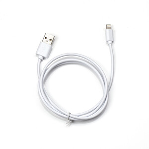 Lightning to USB White Charging Cable - White / 1m by Sensei