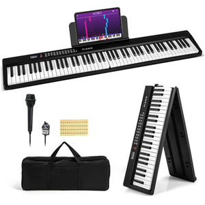 88 Key Foldable Electric Keyboard Piano by Costway