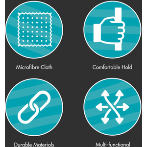 JVL Car Cleaning - 3 in 1 Window Cleaner by JVL