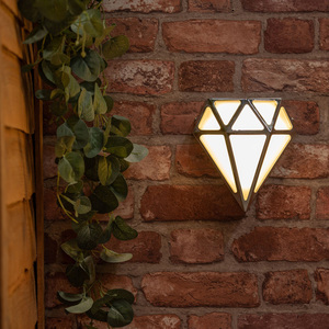 Diamond Chrome Bathroom Wall Light - Chrome by ValueLights