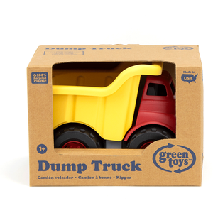 Dumper Truck Toy - Red and Yellow by Green Toys