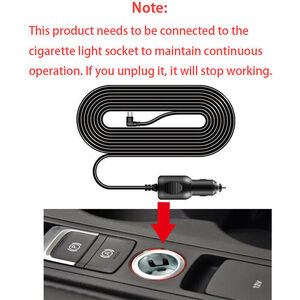 Dual Lens Dash Cam - Black