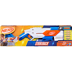 Nerf N Series Dart Blaster and Darts - Orange, Blue and White by NERF