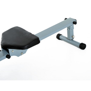 HOMCOM Rowing Machine with LCD Monitor - Grey by HOMCOM