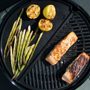 BBQ 2 Plancha 50 Plate - Black by Cadac