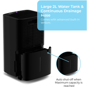 Ometa Pure Dehumidifier - Black by GRS