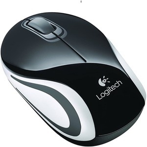 Logitech Wireless Mini Mouse - Black and White by Logitech
