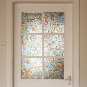 d-c-fix Venetian Garden Self-Adhesive Stained Glass Window Film by d-c-fix