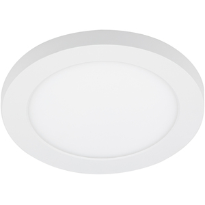Darly LED 12 Watt Flush Ceiling or Wall Light - White by Litecraft