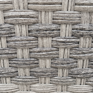 Dorchester 6 Piece Rattan Wicker Garden Dining Set - Grey by Madefor.living