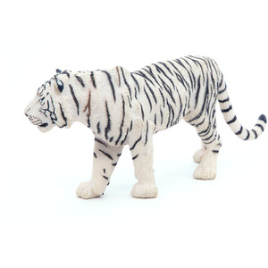 PAPO Wild Animal Kingdom White Tiger Toy Figure - White by PAPO