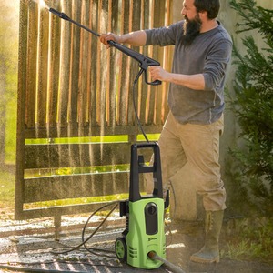 DURHAND High-Performance Portable Power Washer Jet Wash Cleaner - Green / 1x spray attachment by DURHAND