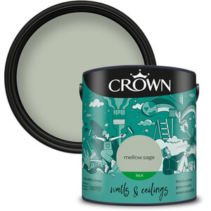 Crown Walls and Ceilings Silk Emulsion by Crown Paints